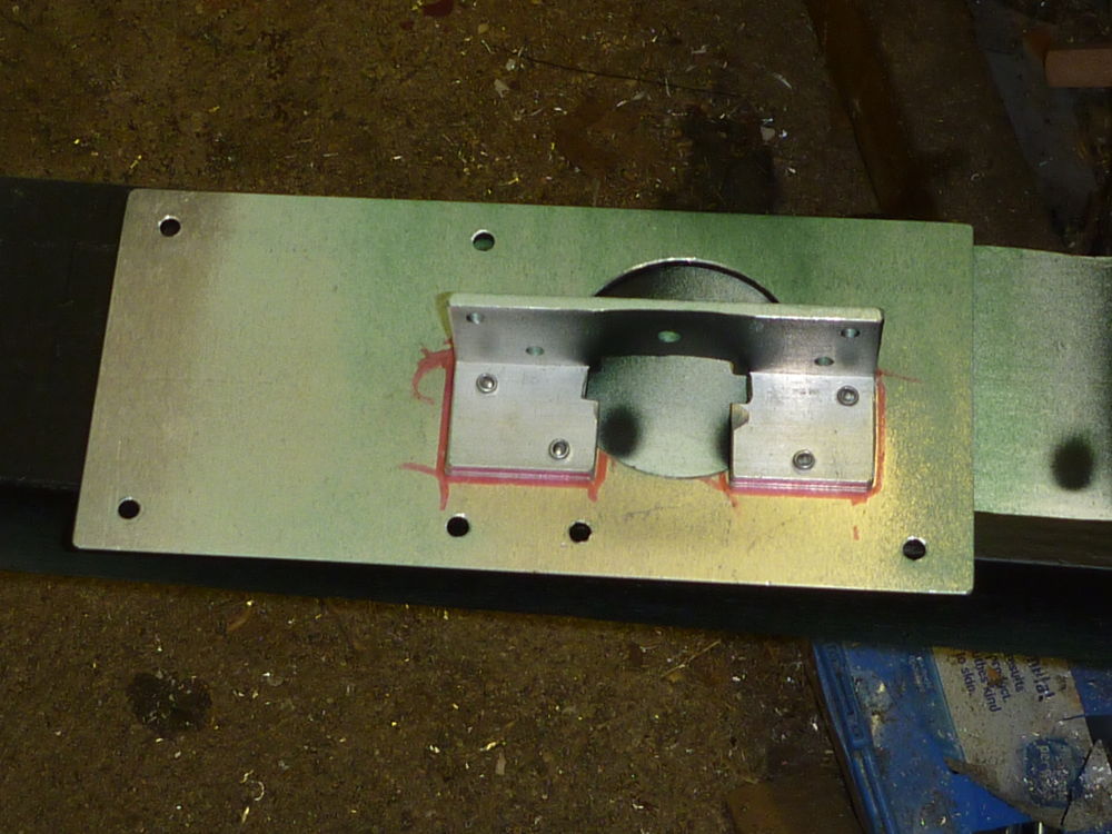 instrument panel blanking plate