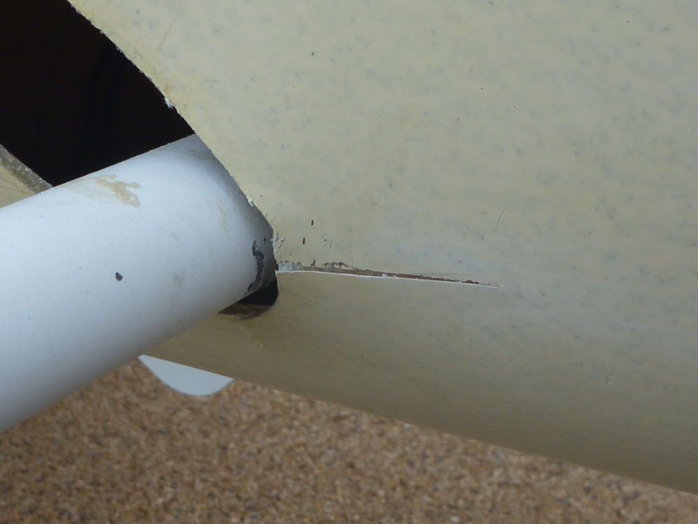 fuselage damage