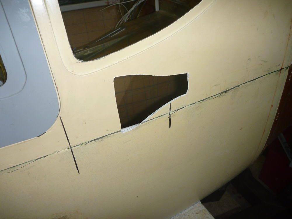 starboard NACA duct fitting