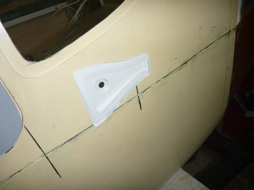 starboard NACA duct fitting
