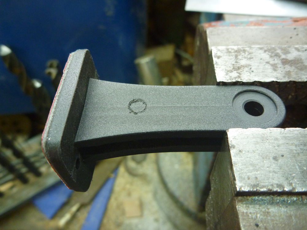 modifying compass bracket