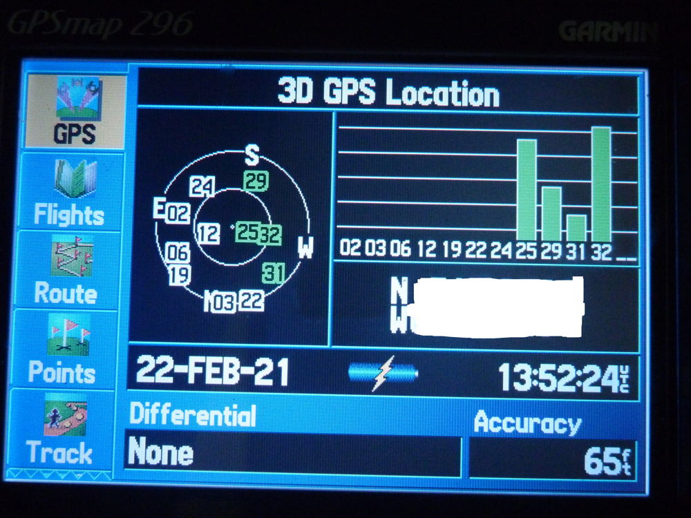 GPS fix