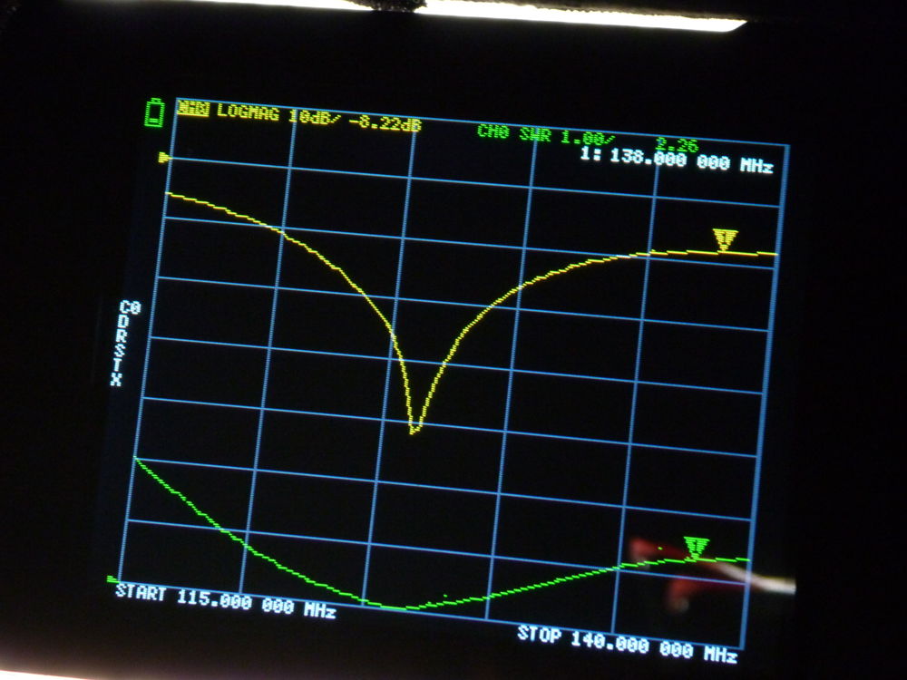 tuning comm radio antenna with NanoVNA