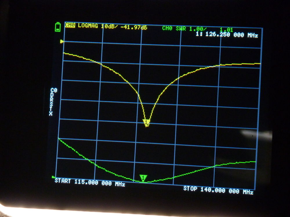 tuning comm radio antenna with NanoVNA