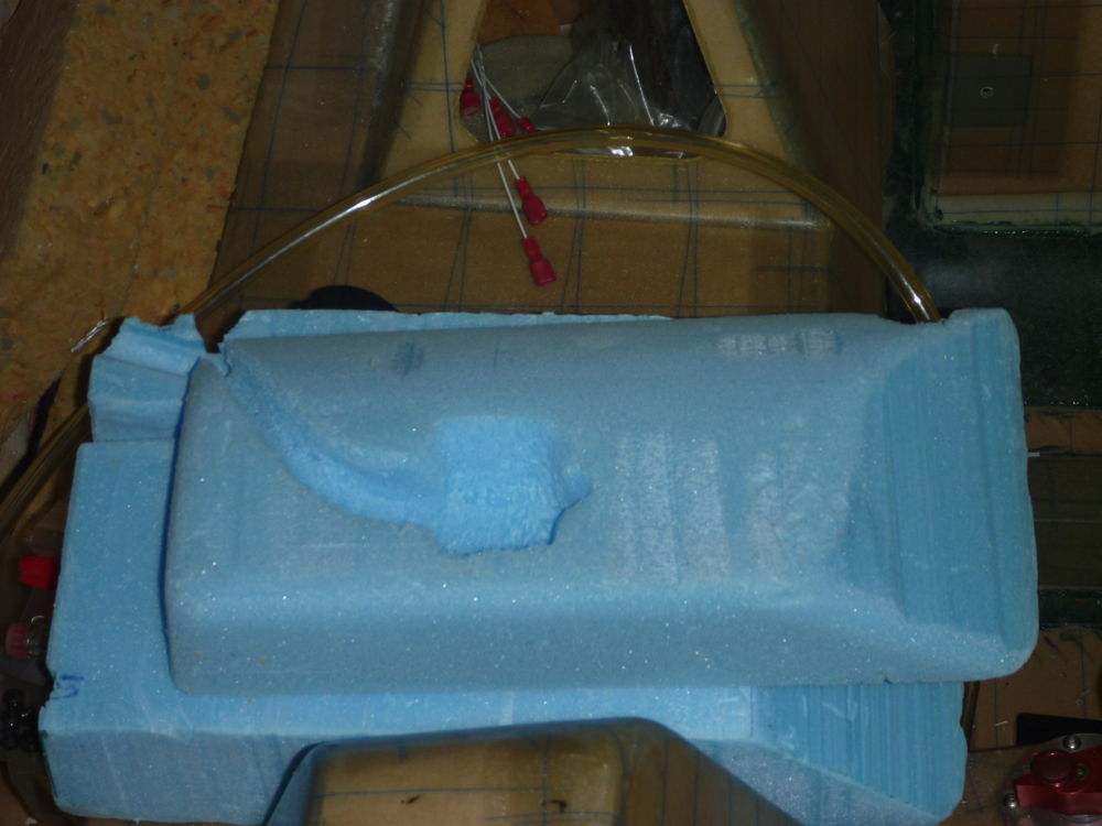 starboard seatpan blue foam recess