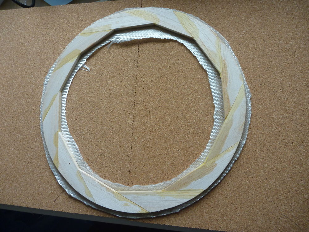 layup on balsa cowl spacer ring