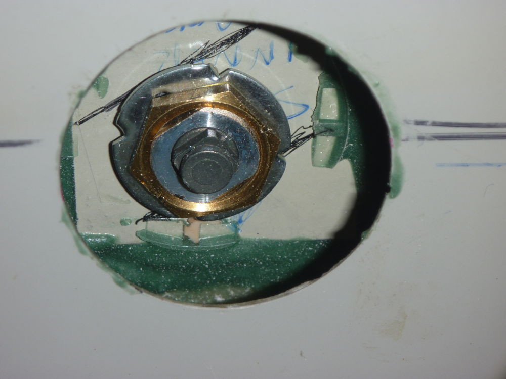 making witness marks for locking washer