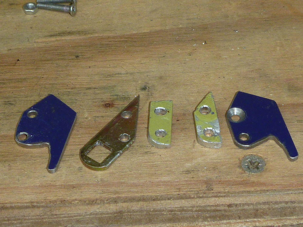port hook plate parts with old spacers