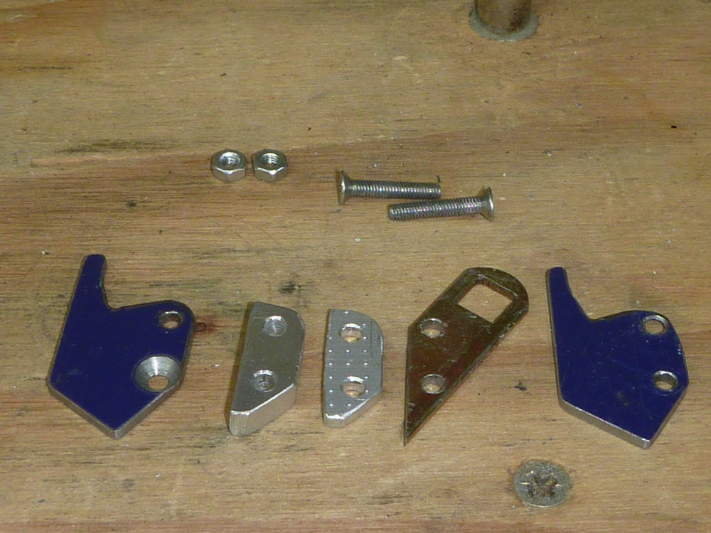 port hook plate parts with new spacers