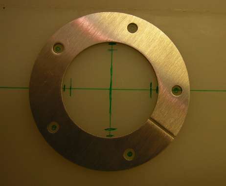 Marking tank for gauge sender