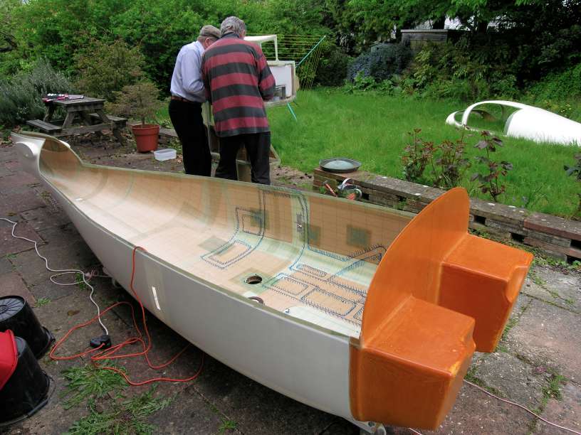 Fuselage ready for cockpit module