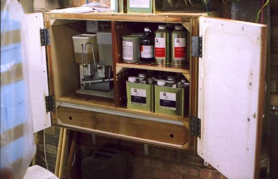 Resin cupboard