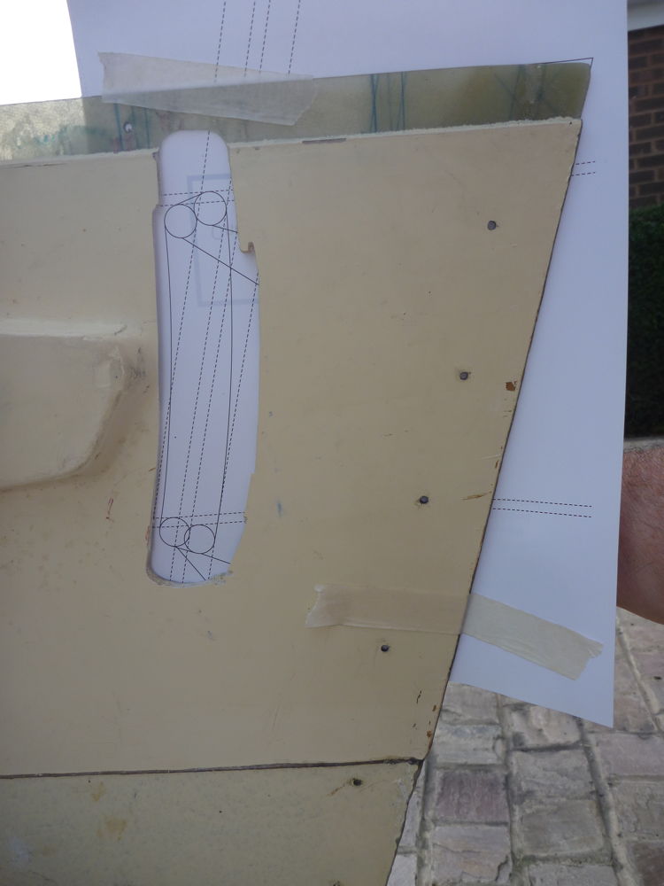 plotting path of trim link rod