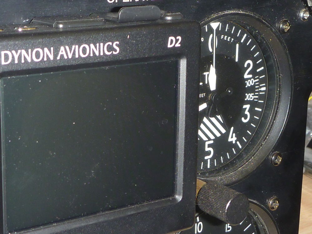 altimeter knob extended