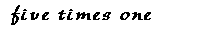 arithmetic