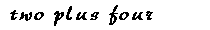 arithmetic