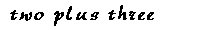 arithmetic